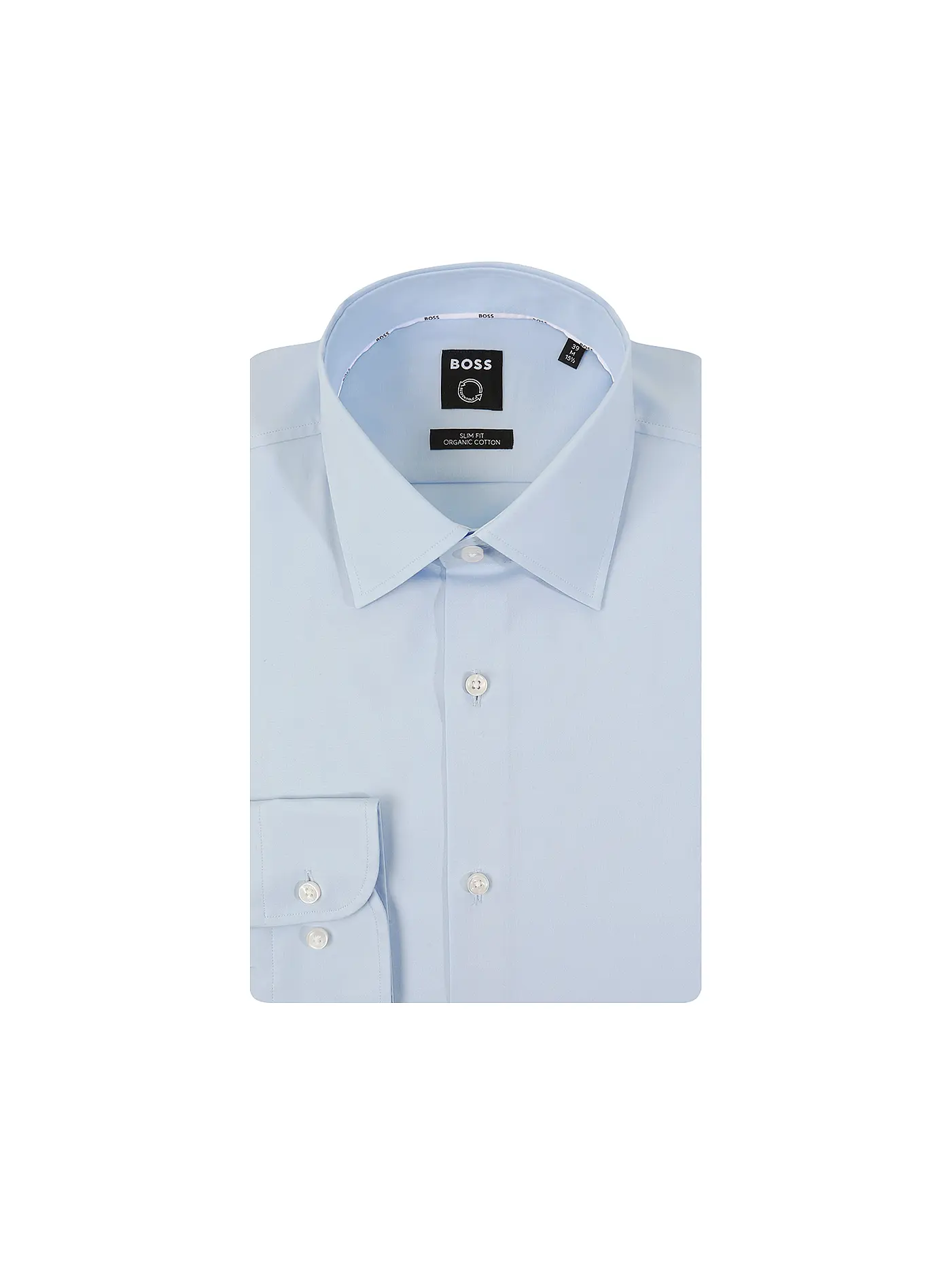 BOSS | Hemd Slim Fit Hank | blau
